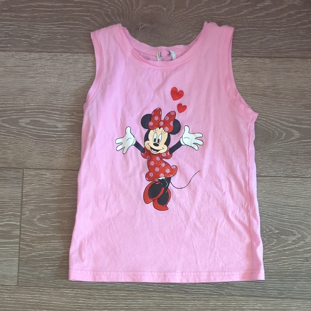 Disney Pink Minnie Mouse Tank Top